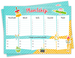 plan lekcji