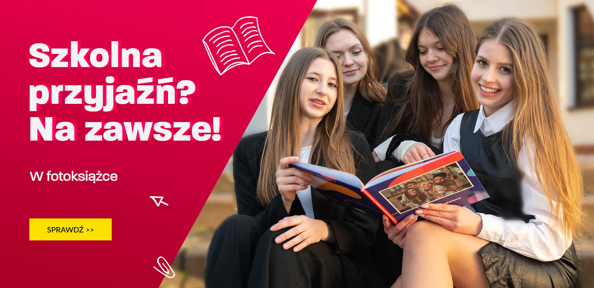fotoksiążka na zakończenie szkoły