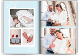 fotoksiążka lux Chrzest maleństwa