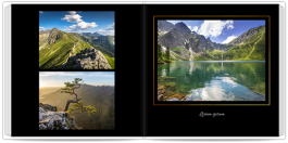 fotoksiążka Czarno-złoty