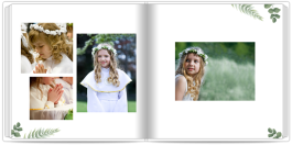 fotoksiążka Komunia Święta dziewczynki