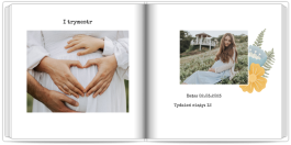 fotoksiążka Pamiętnik ciążowy