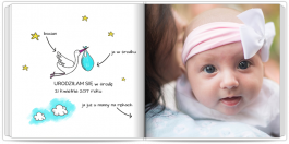 fotoksiążka Pierwsze urodziny