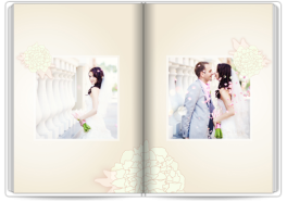 fotoksiążka lux Pudrowy róż