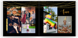 fotoksiążka Urodziny na złoto