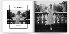 fotoksiążka Z czarną ramką