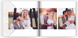 fotoksiążka Z marmurowym tłem