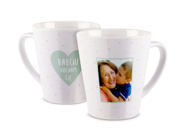 Fotokubek Miłość w kropki Babcia