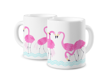 Fotokubek Parada flamingów