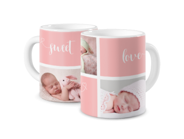 Fotokubek Sweet Angel - Pink