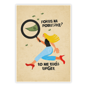 plakat fokus na podwyżkę