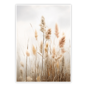 plakat jesienne trawy
