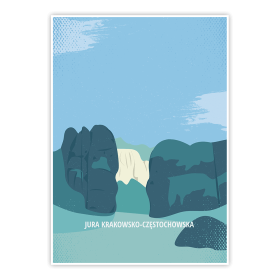 Plakat Jura Krakowsko- częstochowska 