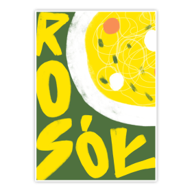 plakat kolorowe smaki - rosół