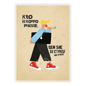 Plakat korpo-cyk 