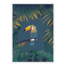 plakat rajski tukan 