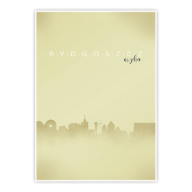 Plakat Za mgłą -Bydgoszcz 