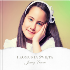 fotoksiążka I Komunia