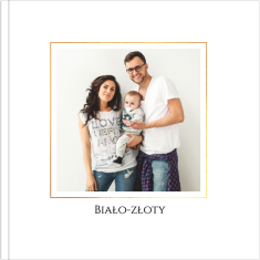 fotoksiążka Biało-złoty