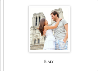 fotoksiążka Biały