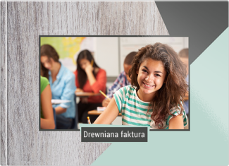 fotoksiążka Drewniana faktura