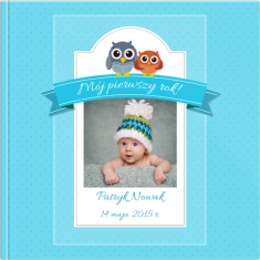 fotoksiążka Pierwszy rok chłopca