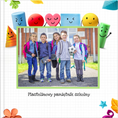 fotoksiążka Plastelinowy pamiętnik szkolny