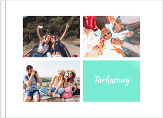 fotoksiążka Turkusowy