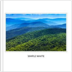 fotoalbum Simple White