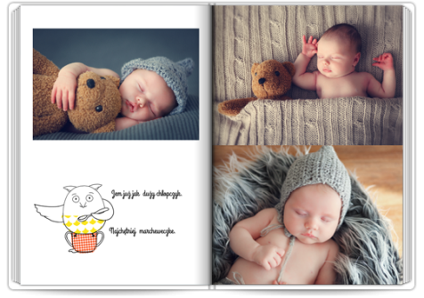 Fotoksiążka Metryczka niemowlaka
