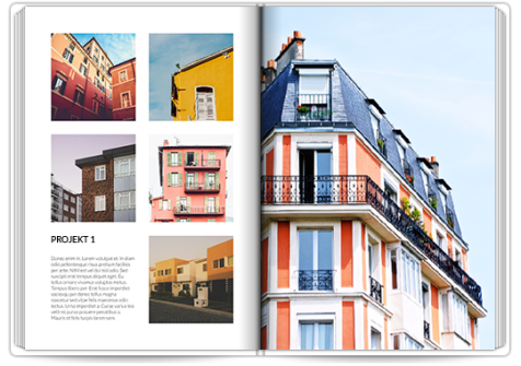 Fotoksiążka Portfolio architekta
