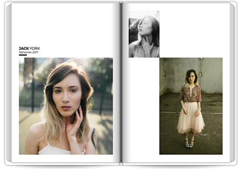 Fotoksiążka Portfolio modelki