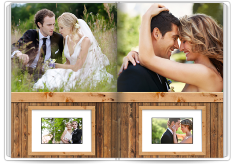 Fotoksiążka Wooden