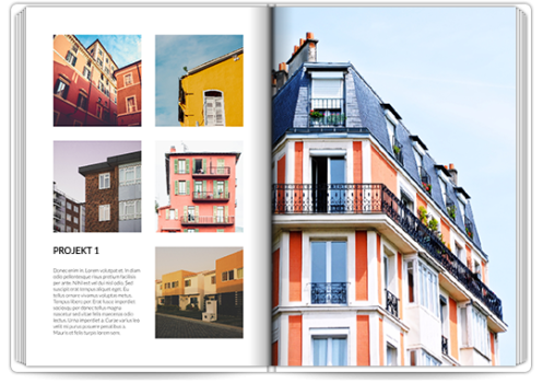 Fotoksiążka EKSKLUZYWNA Portfolio architekta