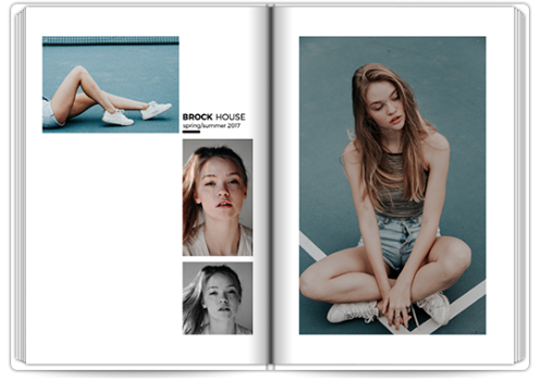 Fotoksiążka EKSKLUZYWNA Portfolio modelki