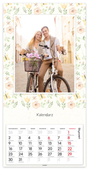 fotokalendarz Pastelowy floral