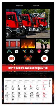 fotokalendarz Straż Pożarna