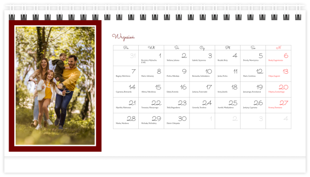 fotokalendarz Świąteczne łuki