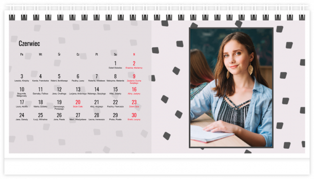 fotokalendarz Wzorki