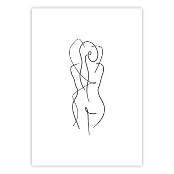 plakat Line art kobiecy 2