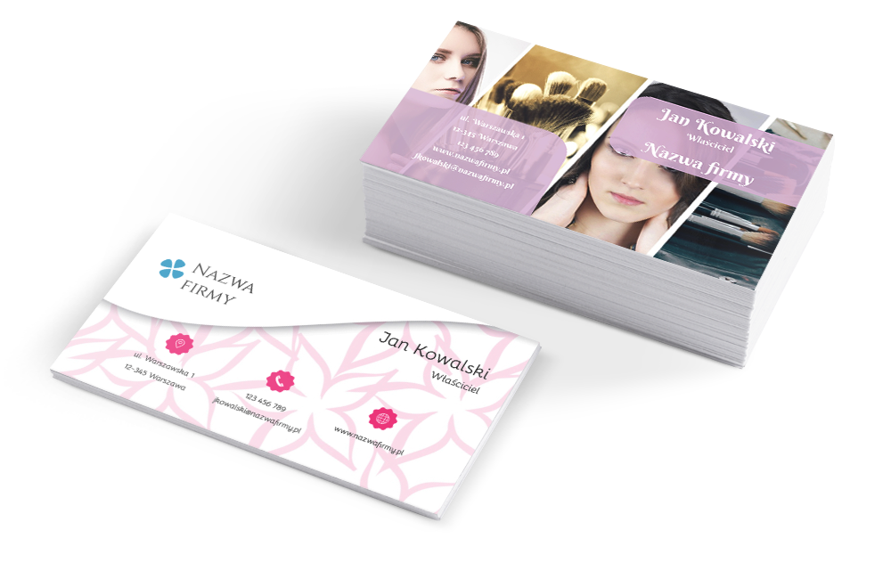Wizytówki Beauty Care