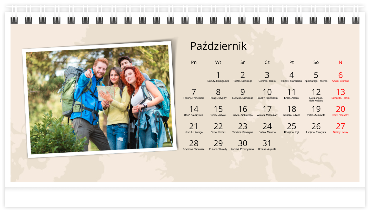 Fotokalendarz Adventure