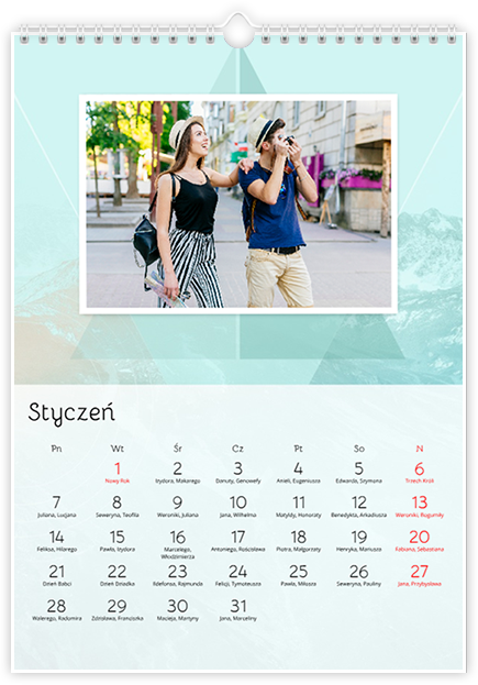 Fotokalendarz Geometryczny