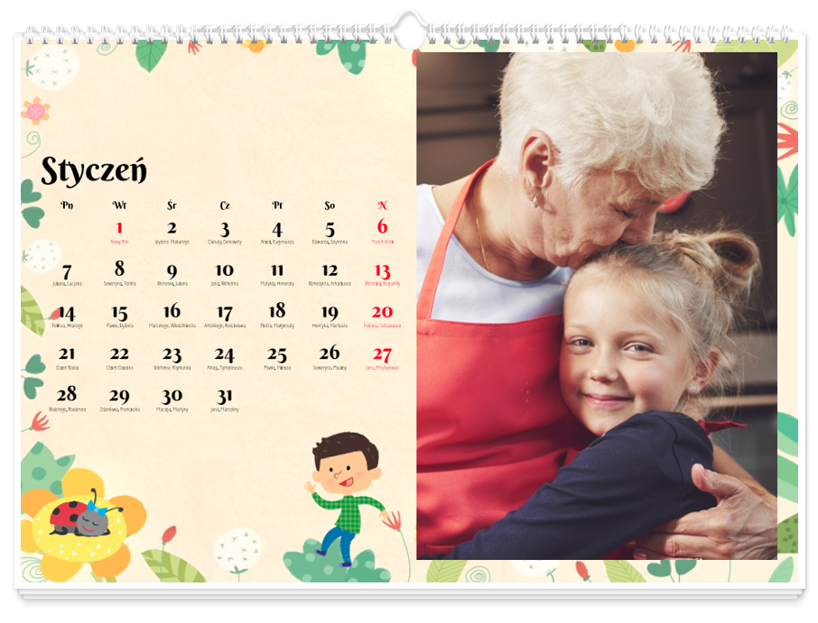 Fotokalendarz Jak w bajce
