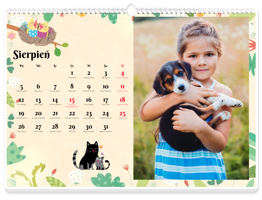 Fotokalendarz Jak w bajce