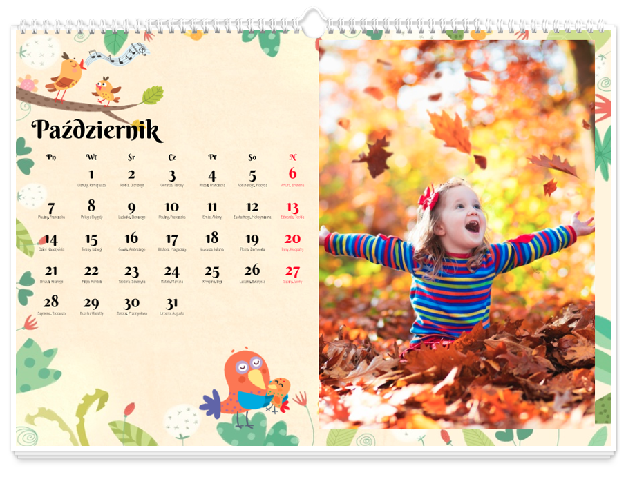 Fotokalendarz Jak w bajce