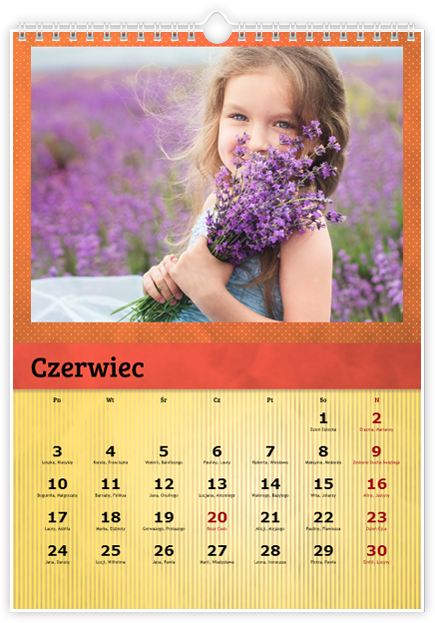 Fotokalendarz Kolorowy