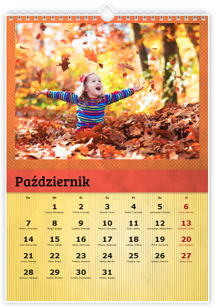 Fotokalendarz Kolorowy