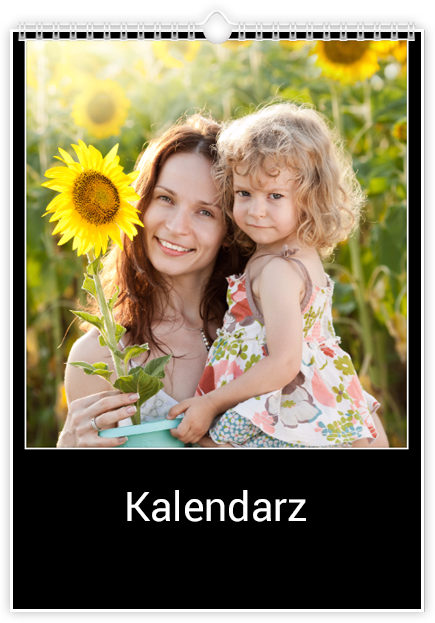 Fotokalendarz Klasyczny czarny
