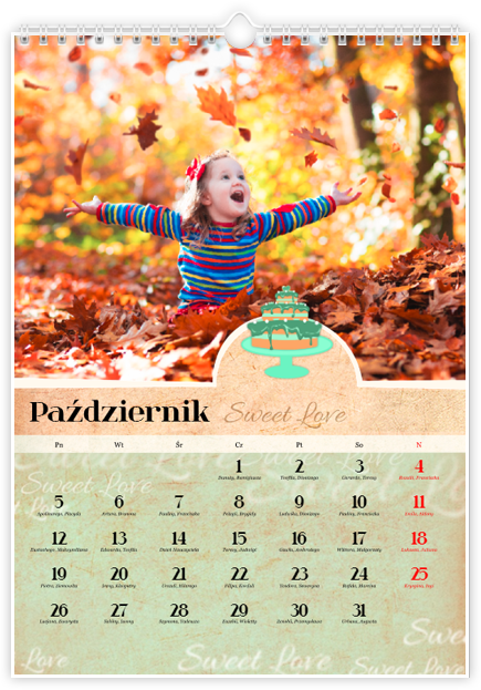 Fotokalendarz Papeteria